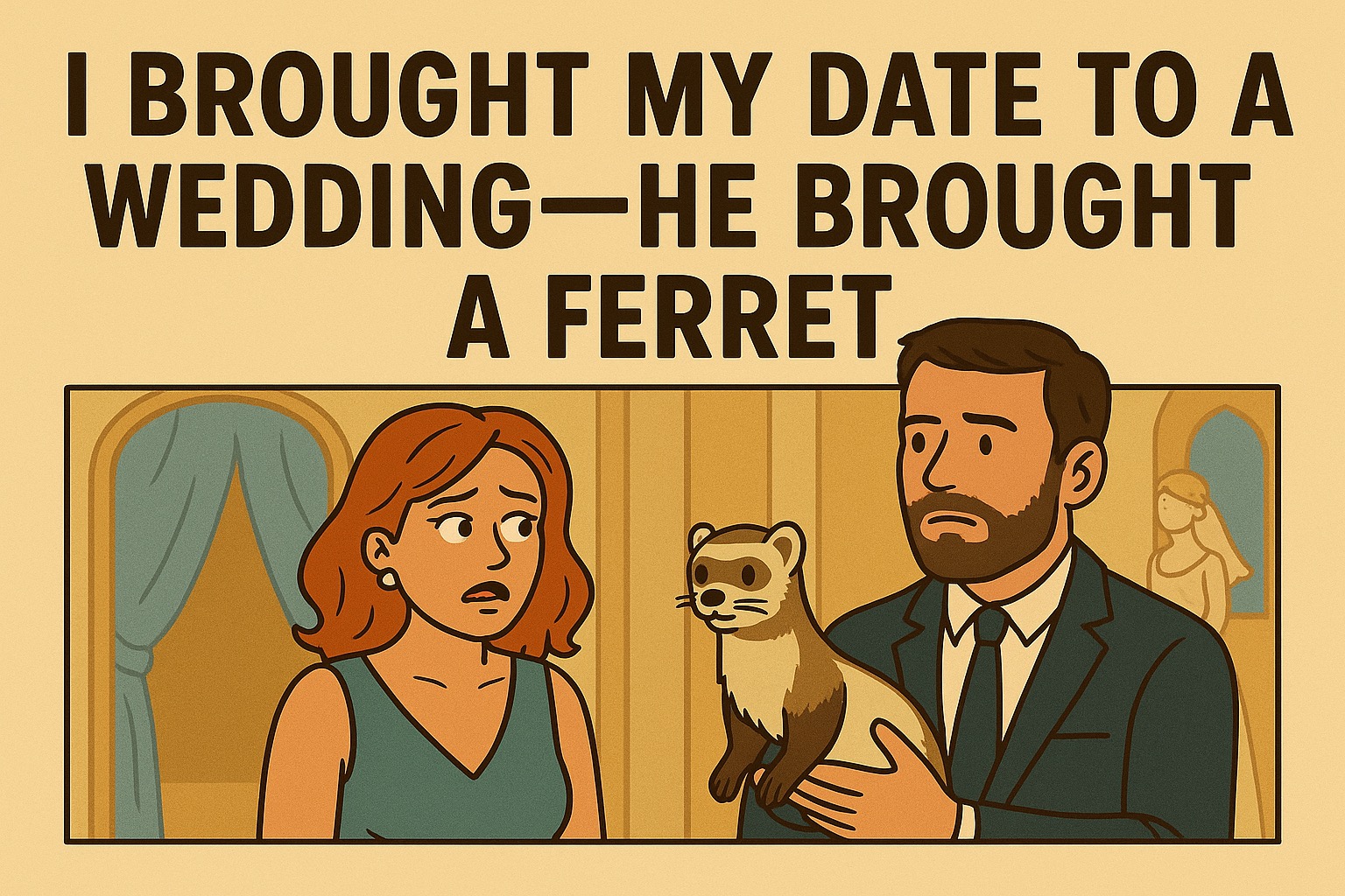 I Brought My Date to a Wedding — He Brought a Ferret Viral Dating Story