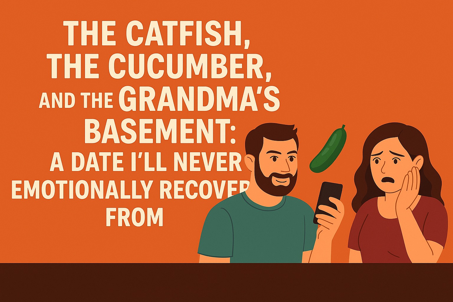 The Catfish, the Cucumber, and the Grandma’s Basement: A Date I’ll Never Emotionally Recover From