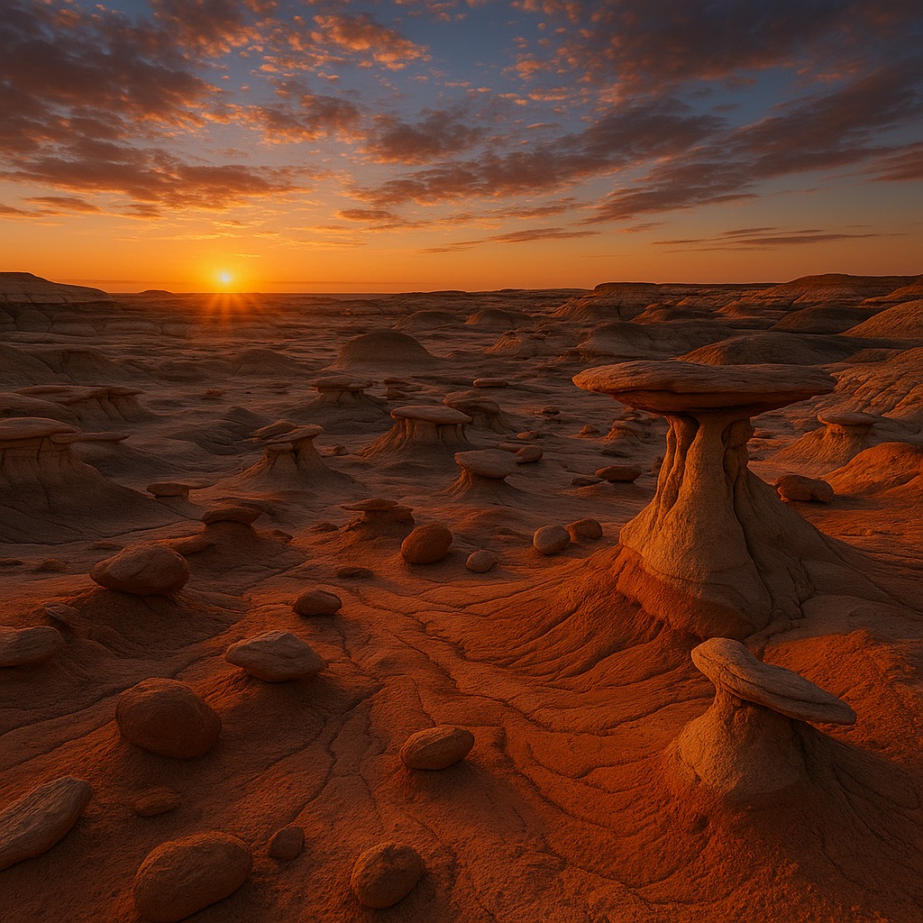 Bisti Badlands, New Mexico: Explore Surreal Mars-Like Desert Formations and Fossils