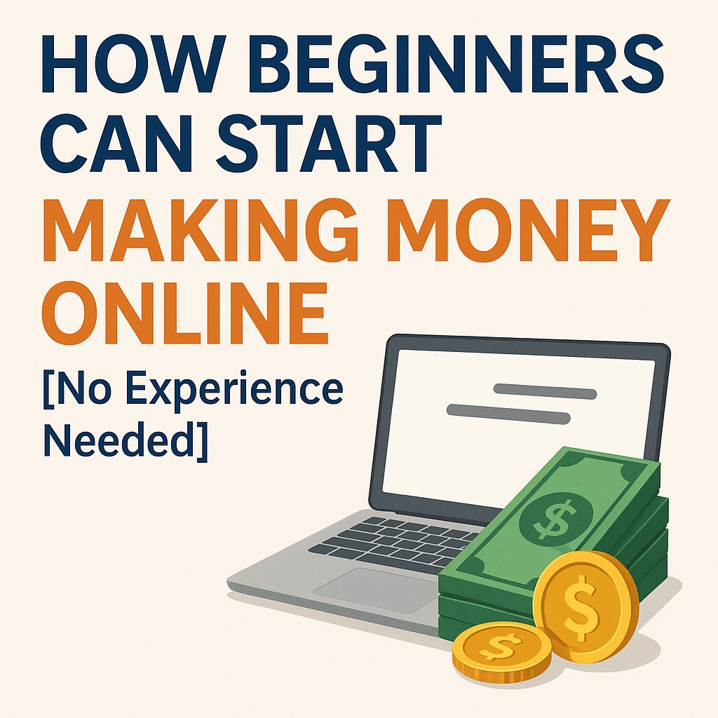 How Beginners Can Start Making Money Online in 2025, No Experience Needed