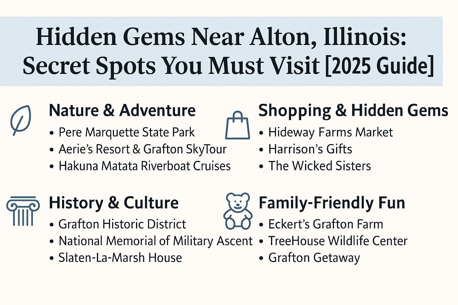 Hidden Gems Near Alton, Illinois: Secret Spots You Must Visit [2025 Guide]