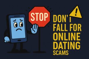 Don't fall for online dating scams.