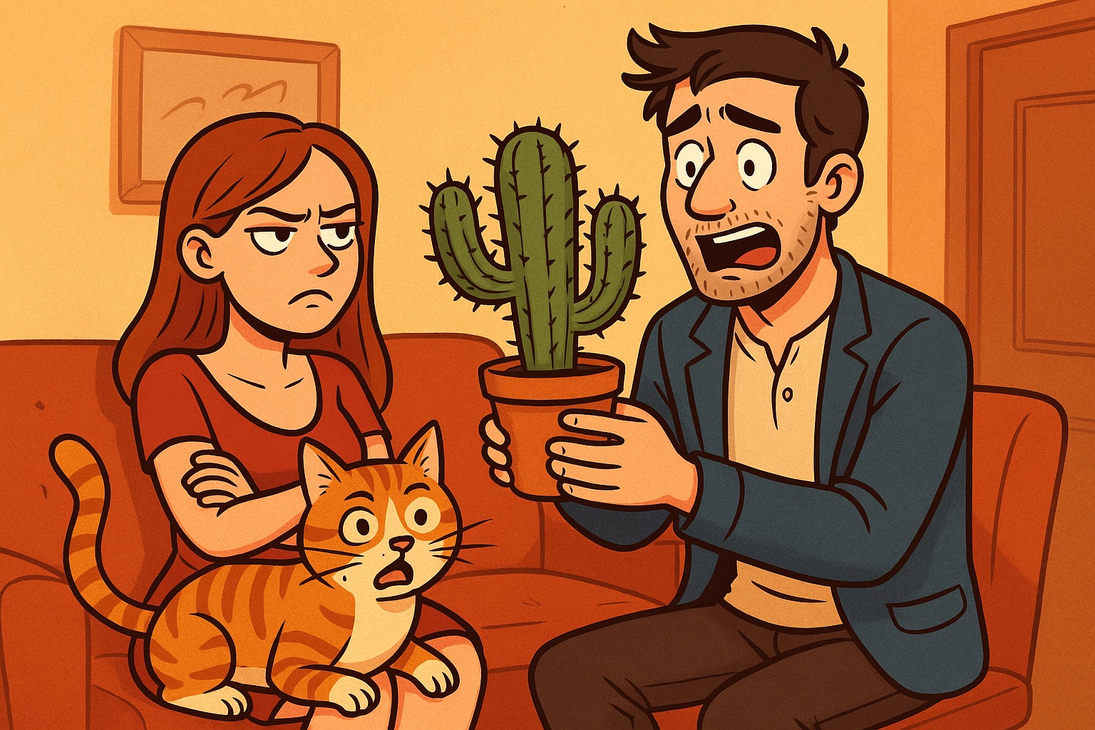 “The Cat, The Cactus, and The Worst Date Ever”