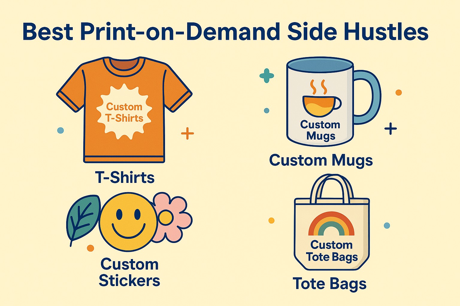 Best Print-on-Demand Side Hustles to Start in 2025